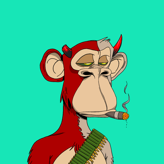 Genetically Spliced Ape #1696