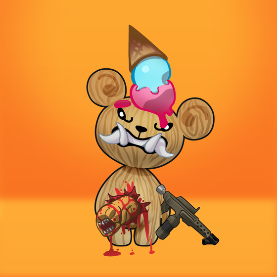 Evil Teddy Bear #6142