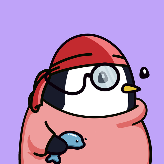 Puddly Penguin #1086