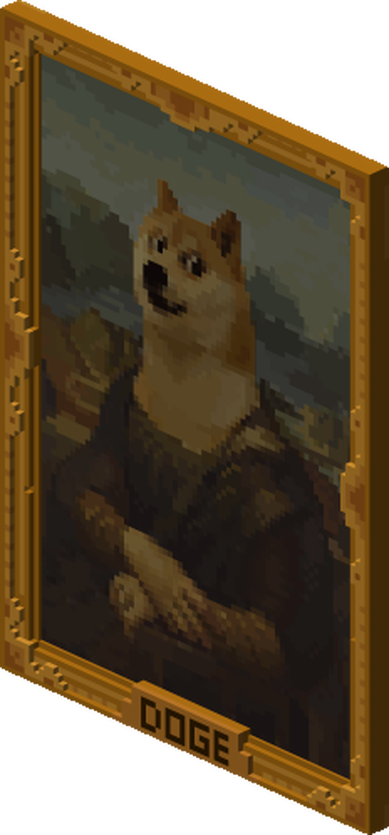 Doge Mona Art