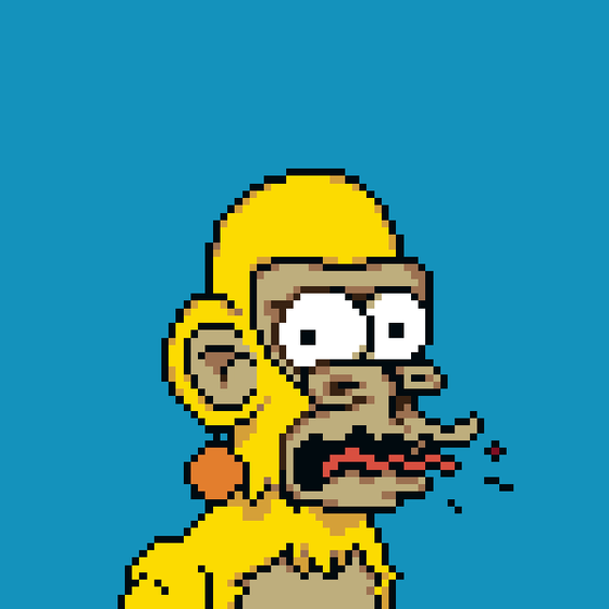 Pixel Simp Ape YC #7955
