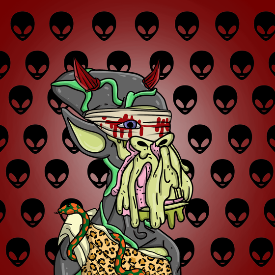 Mutant Alien Ape 2573