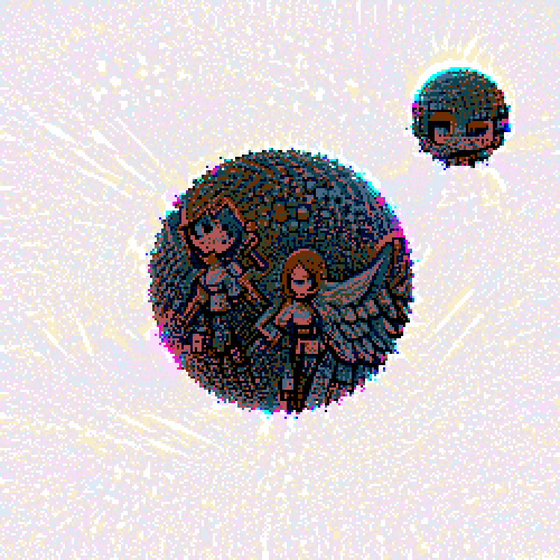 GLIMMERING ANGELS PLANET