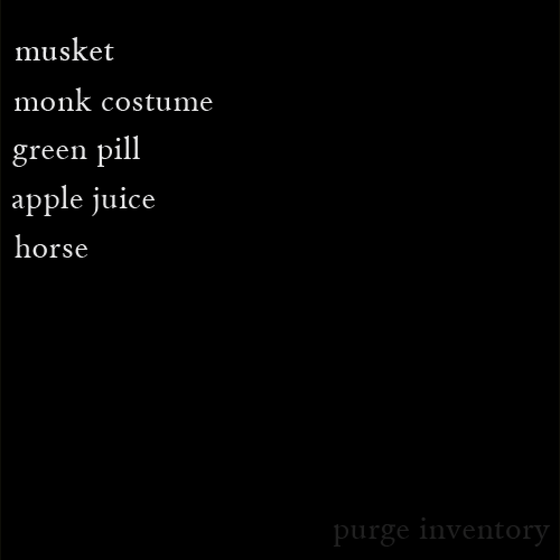 Purge Inventory #3178