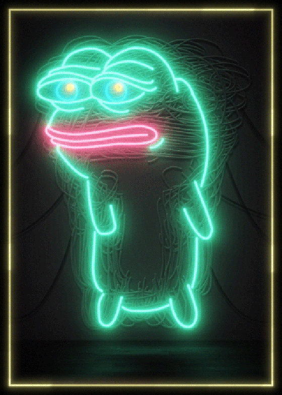 FLICKERPEPE (Series #10 - Card #36 ) [100 issued]