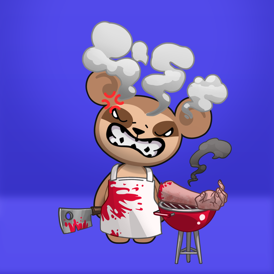 Evil Teddy Bear #6065