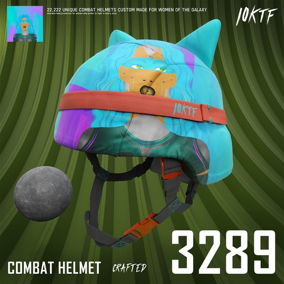 Galaxy Combat Helmet #3289