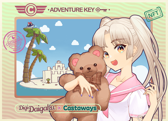 DigiDaigaku Genesis Adventure Key Castaways #209 - Charity