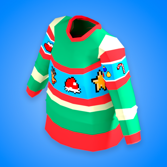 Pixel Christmas Sweater