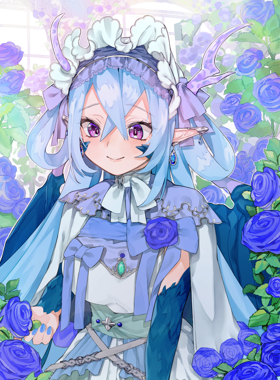 Princess of the Blue Rose Dragon