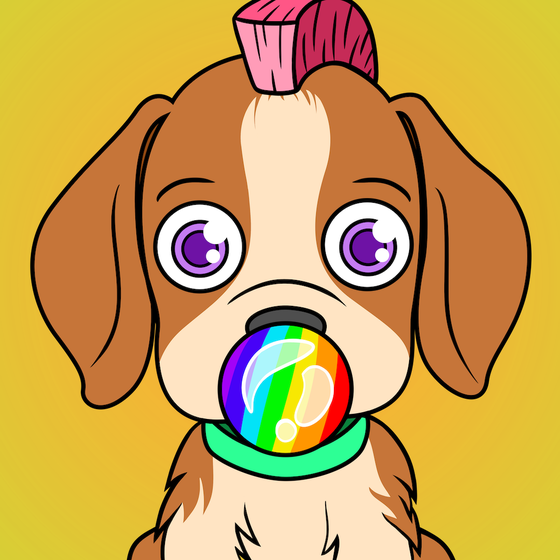 Bubblegum Puppy #9866