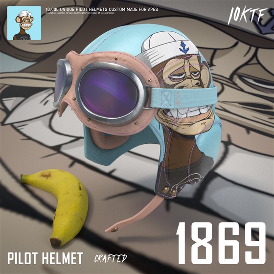 Ape Pilot Helmet #1869