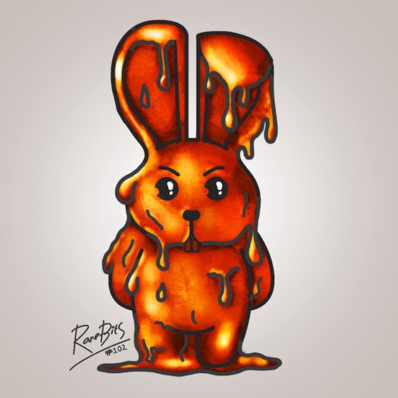 Rarebit #102 - Hot Cross Bun Bunny