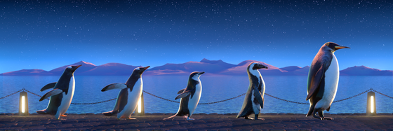 Five Penguins #2654