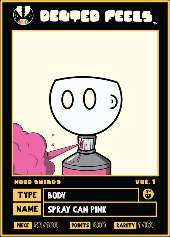 Spray Can Pink