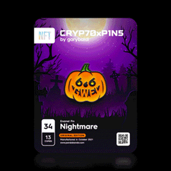 CRYPTOxPINS #34 Nightmare