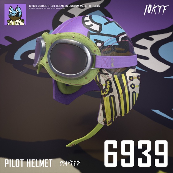 Cool Pilot Helmet #6939