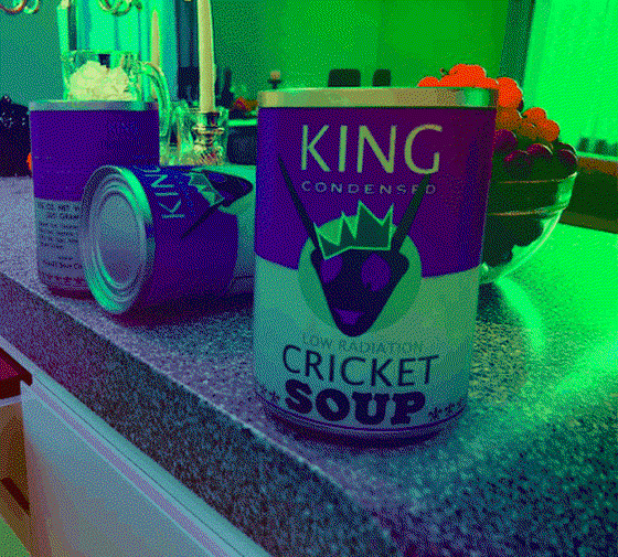 2 cans of [̲̅$̲̅(̲̅ KING CRICKET SOUP )̲̅$̲̅] (Animated Edition)