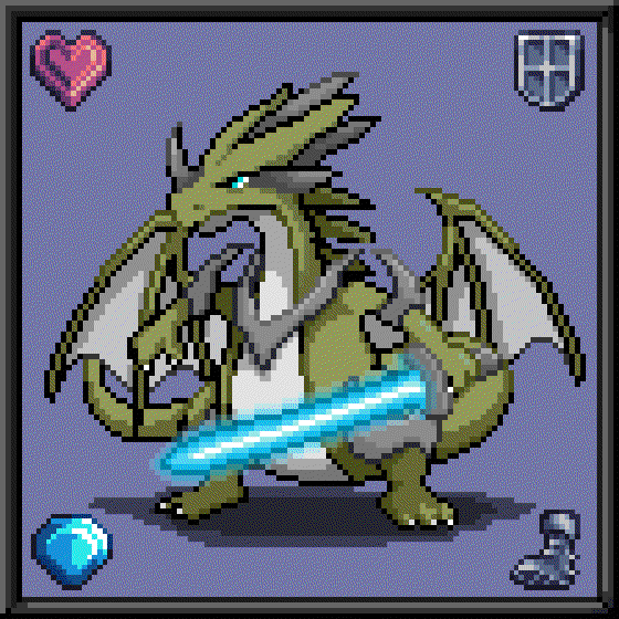 CryptoBeasts Dragoon #3033