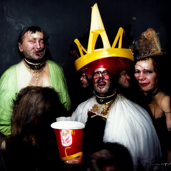 Here you are the king V