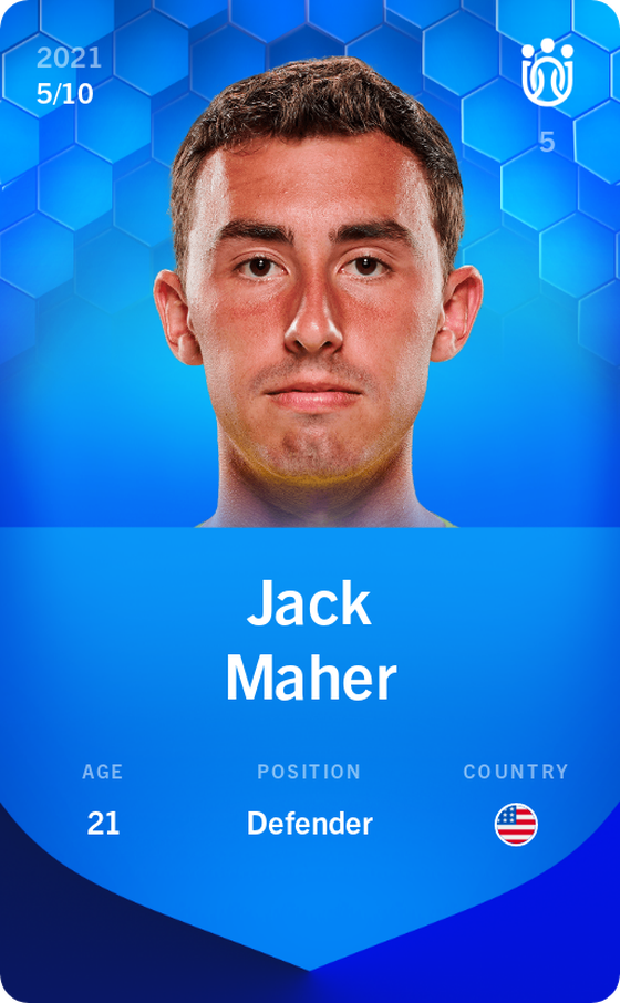 Jack Maher 2021-22 • Super Rare 5/10