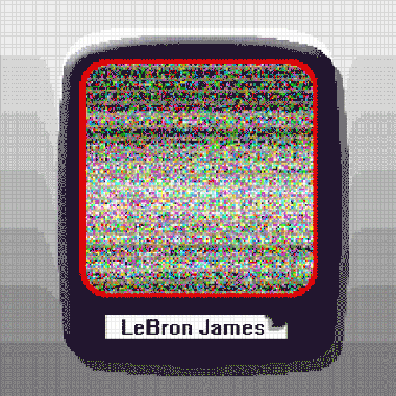 Time Pixel 043 (LeBron James)