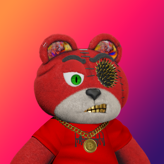 Graffiti Bear #967