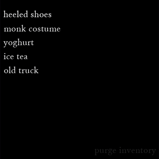 Purge Inventory #4213