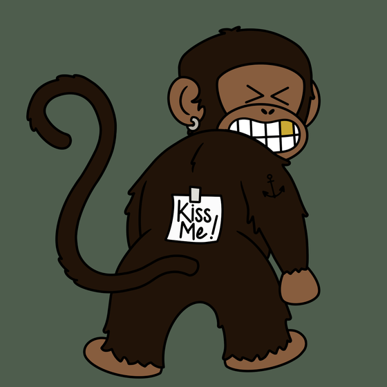 Kiss Me Monkey #595