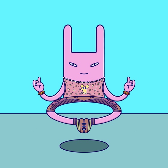 Meditation Rabbit #156