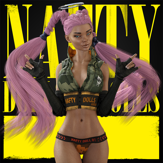 Nafty Dolls #3434