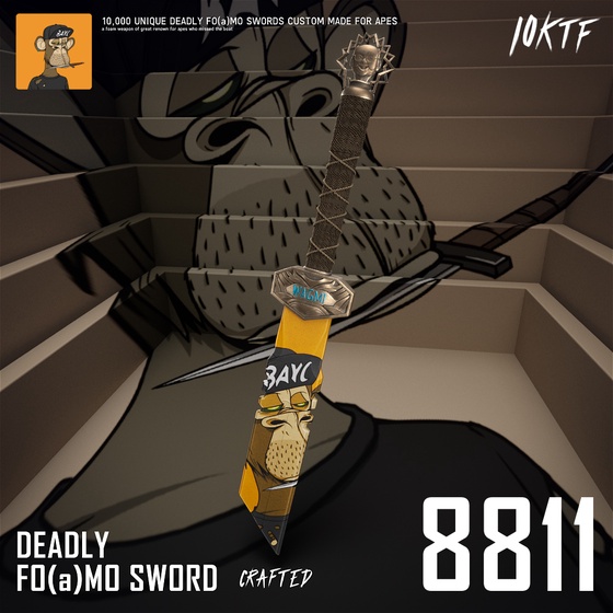 Ape Deadly FO(a)MO Sword #8811