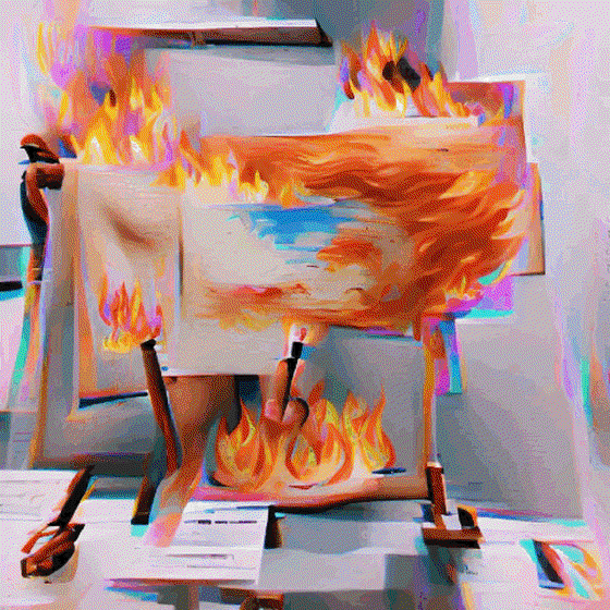 Burn The Art #4