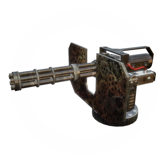 RUST Regular M134C Minigun