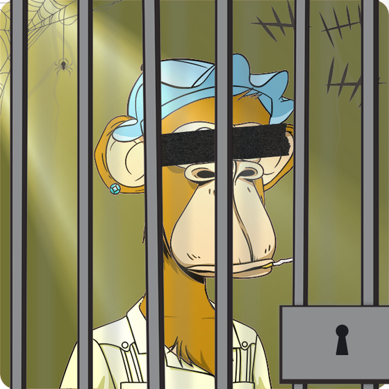 Anonymous Ape Prison Club  #374