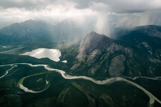 Rumors of Arctic Belonging - Storm over Takahula Lake