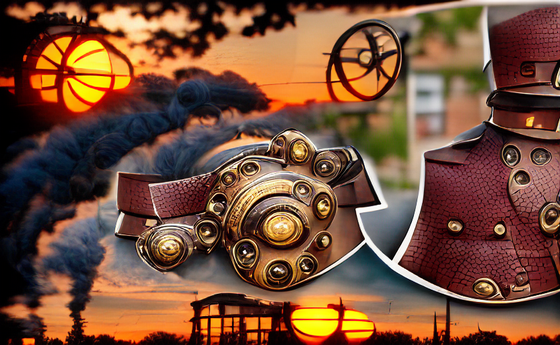 Steampunk Sunset 10