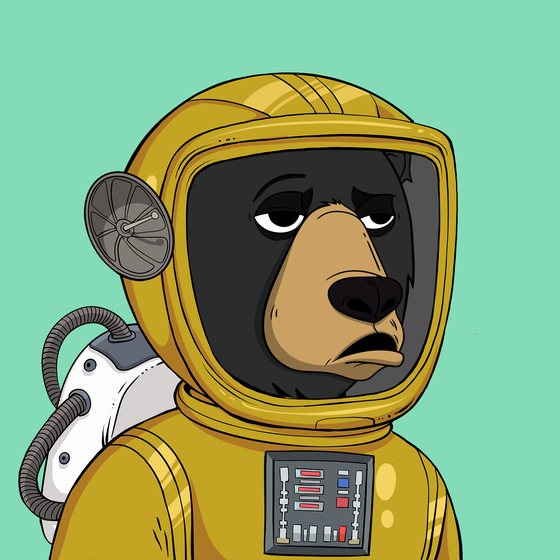 Okay Space Bear #4380