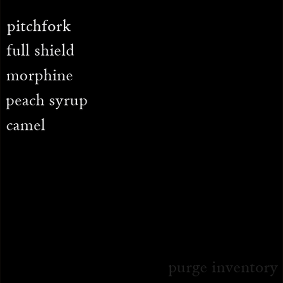 Purge Inventory #4935