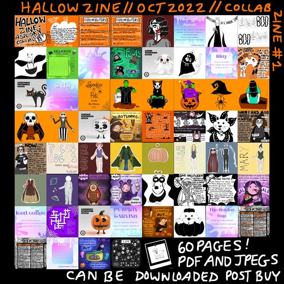 Collab Zine # 1 - Hallow-zine