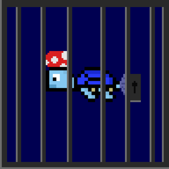 Jail Turtle #8114