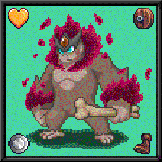 CryptoBeasts Kong #4832