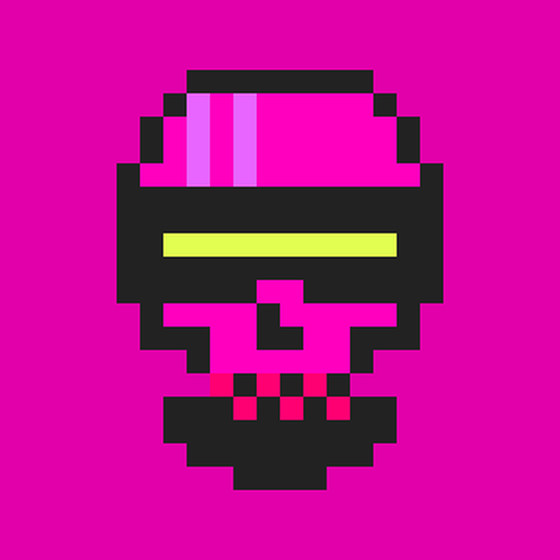 Cyber CryptoSkull #3207