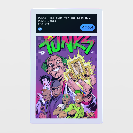 Minter Token - PUNKS Comic #4028