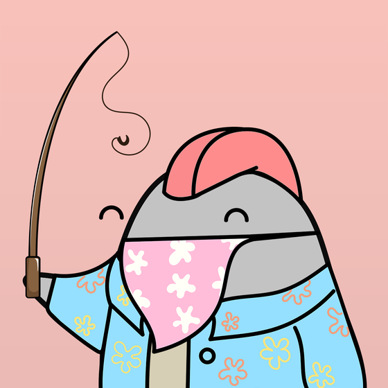 PASTEL PENGUIN #1409