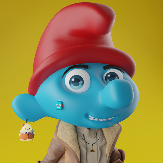 Smurfs Yacht Club #1219
