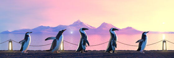 Five Penguins #1066