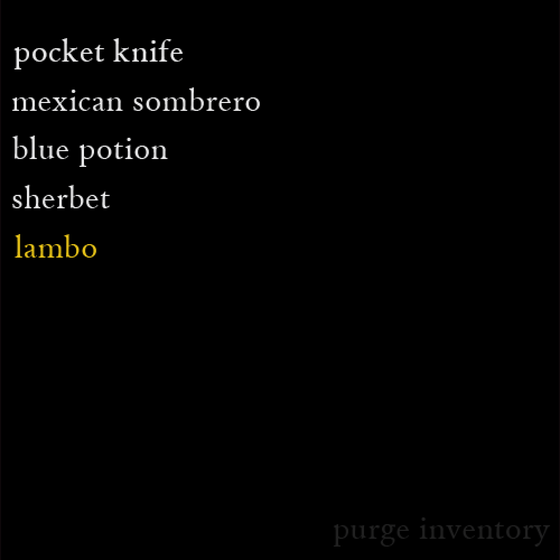 Purge Inventory #4450