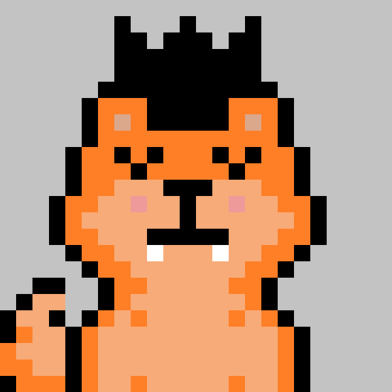 Pixelated Shiba Inu #8198