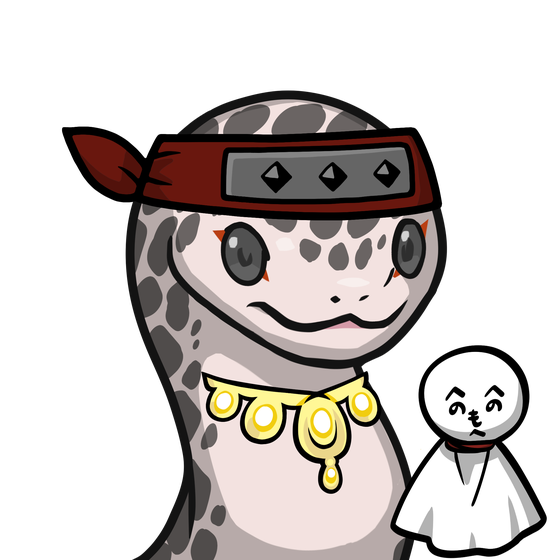 Orochi-Leopard lizard01 #19264